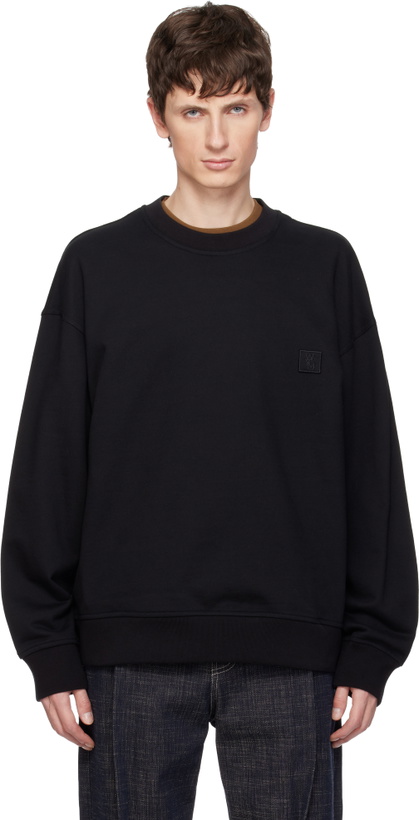 Photo: WOOYOUNGMI Black City Graphic Sweatshirt