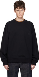 WOOYOUNGMI Black City Graphic Sweatshirt