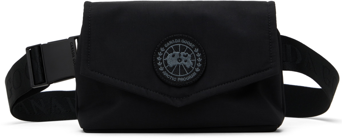 Canada Goose Black Mini Waist Pack Belt Bag