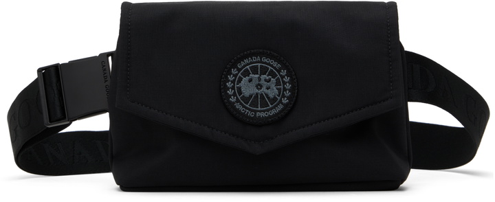 Photo: Canada Goose Black Mini Waist Pack Belt Bag