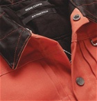 Reese Cooper® - Waxed-Cotton Trucker Jacket - Orange