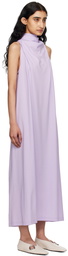 ISSEY MIYAKE Purple Knot Midi Dress