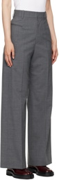 MM6 Maison Margiela Gray Stitch Trousers