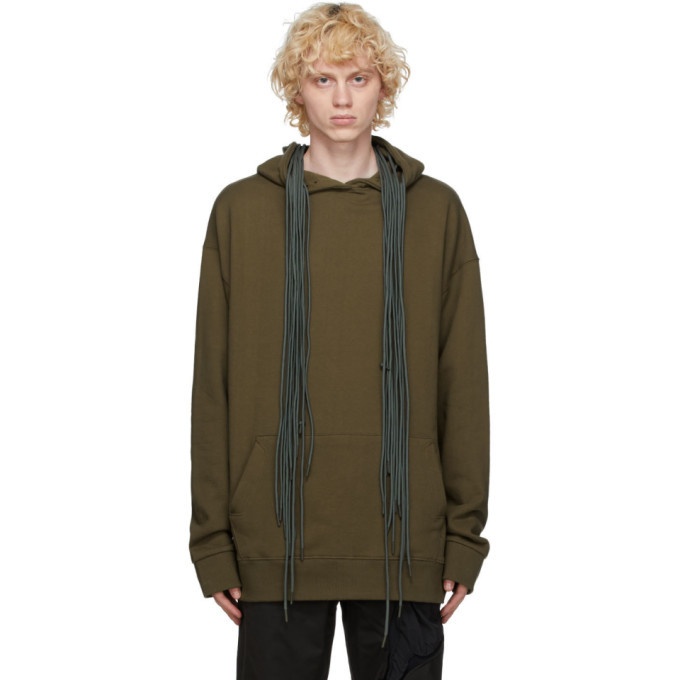 Post Archive Faction PAF Green 3.1 Left Hoodie Post Archive