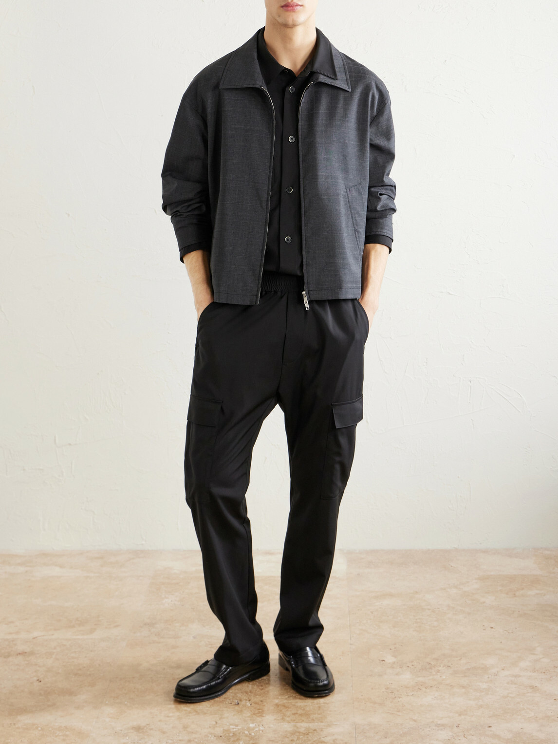 Barena - Virgin Wool Overshirt - Black