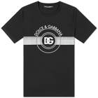 Dolce & Gabbana Men's D&G Band Print T-Shirt in Black