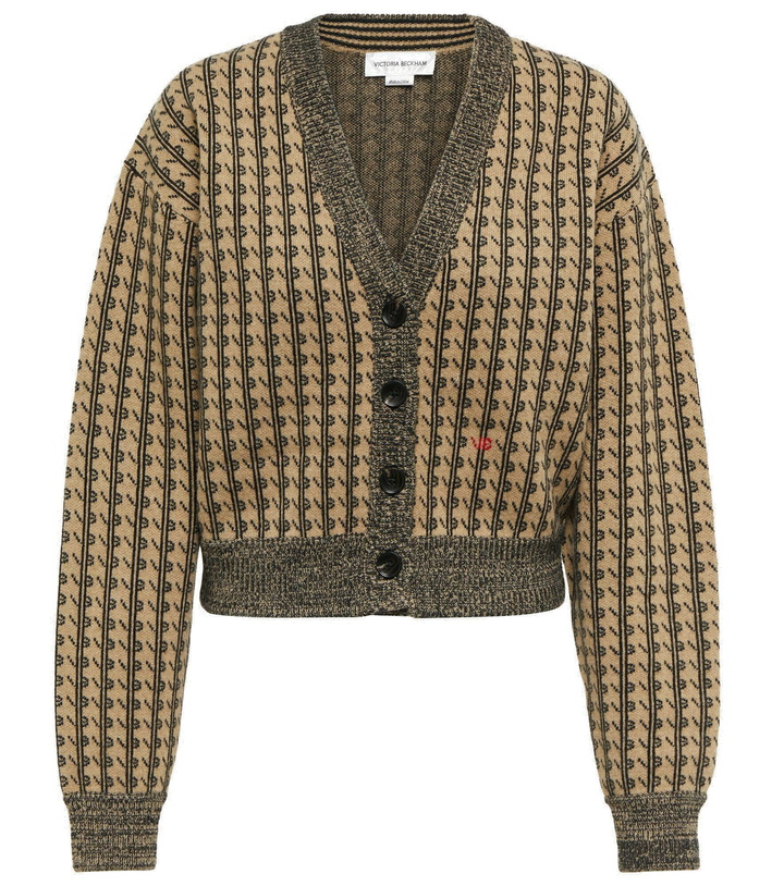 Photo: Victoria Beckham - Jacquard wool cardigan