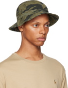 RRL Green Camo Bucket Hat
