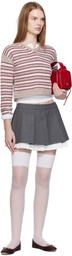Ashley Williams Beige Molly Knit Sweater