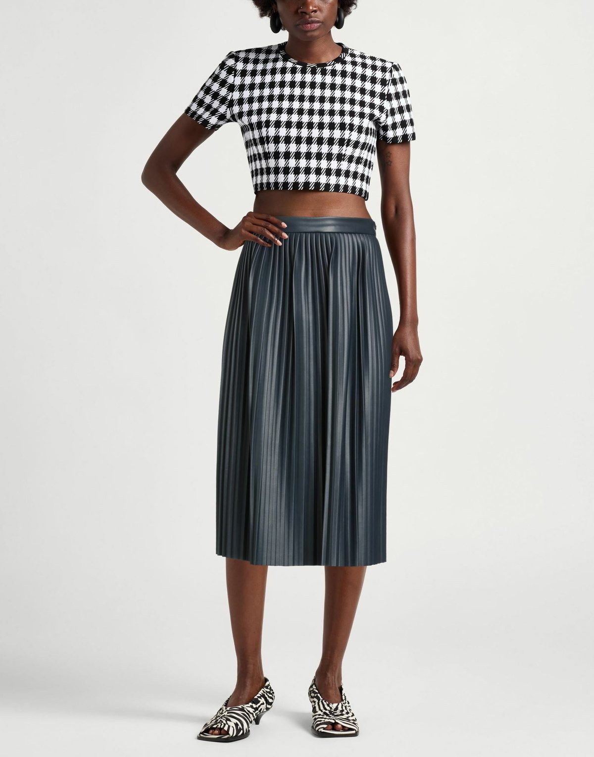 Jijil Womens Midi skirt Midnight in Blue