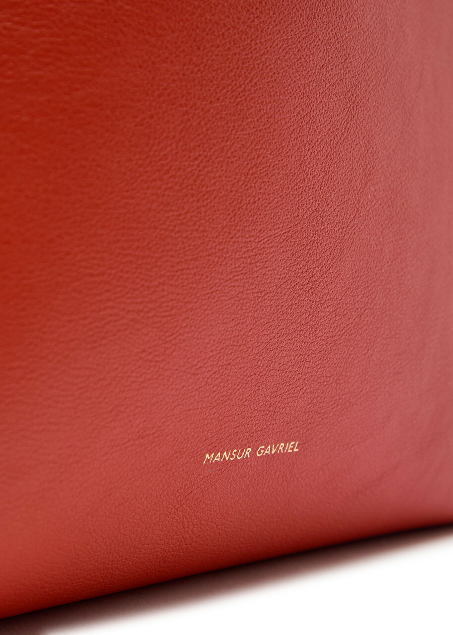 Mansur Gavriel Everyday Leather Tote bag - Red - One Size