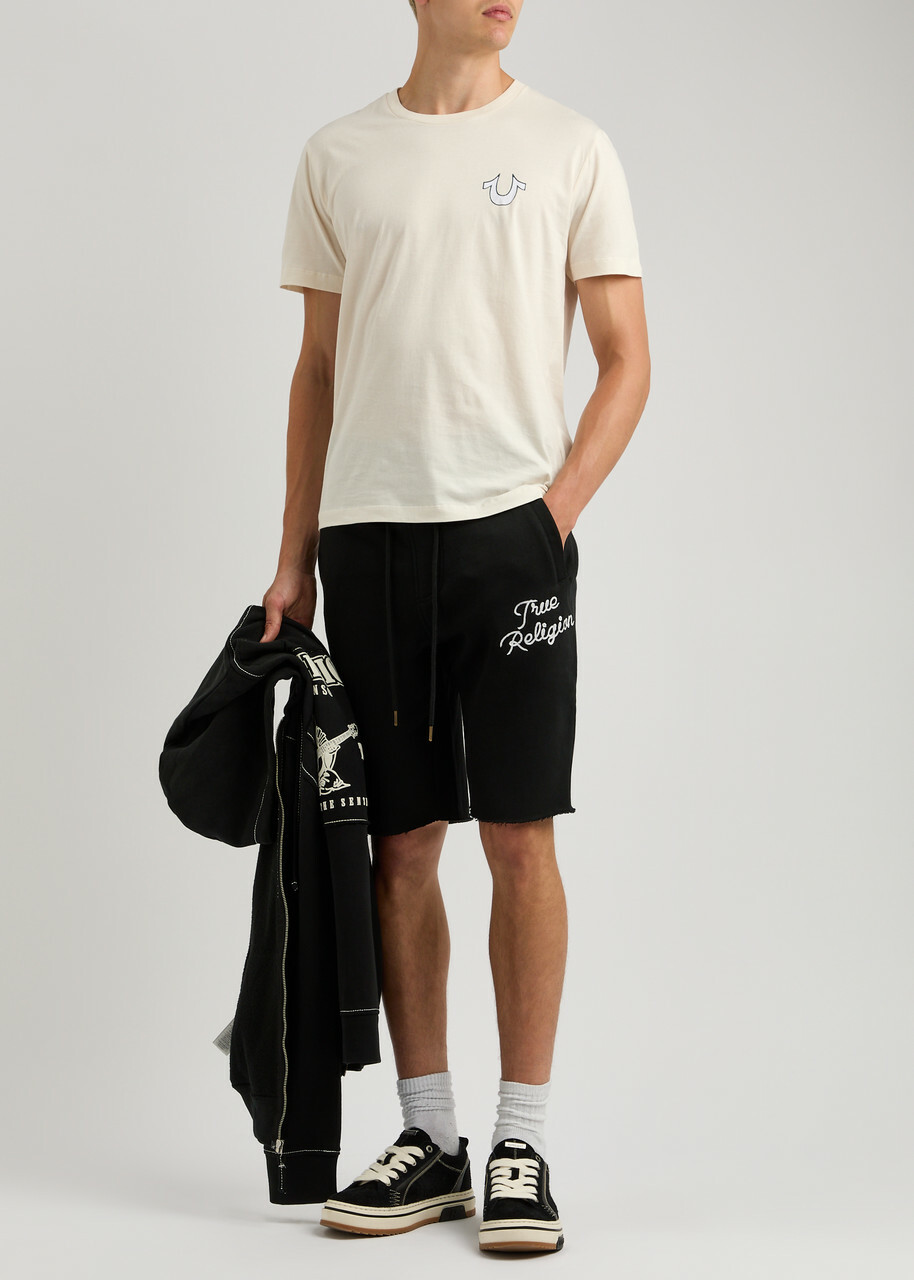 True Religion Logo-print Cotton T-shirt White