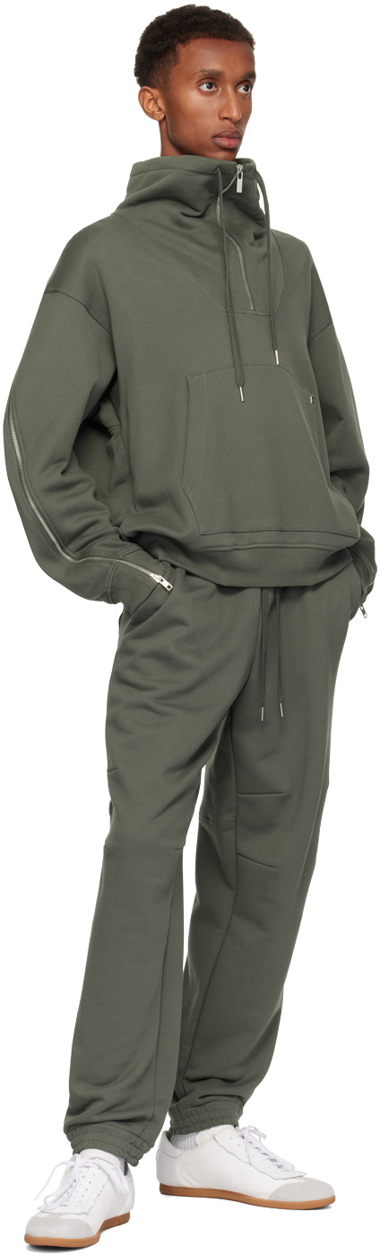Helmut Lang Gray Curve Sweatpants