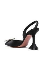 AMINA MUADDI - Begum Satin Slingback Pumps