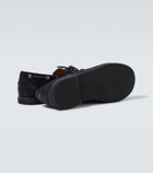Gianvito Rossi Vandé suede boat shoes