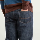 Dubbleware Men's Straight Leg Selvedge Denim Jeans in Indigo