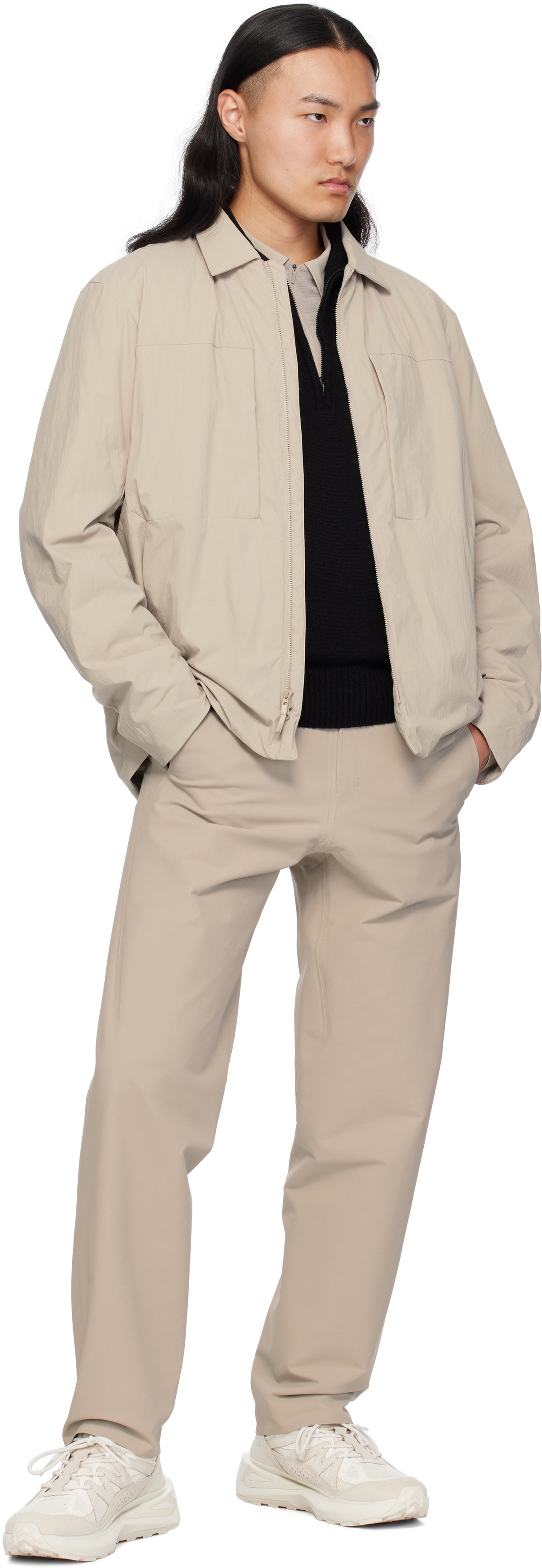 Veilance Beige Mionn Insulated Overshirt Arc'teryx Veilance
