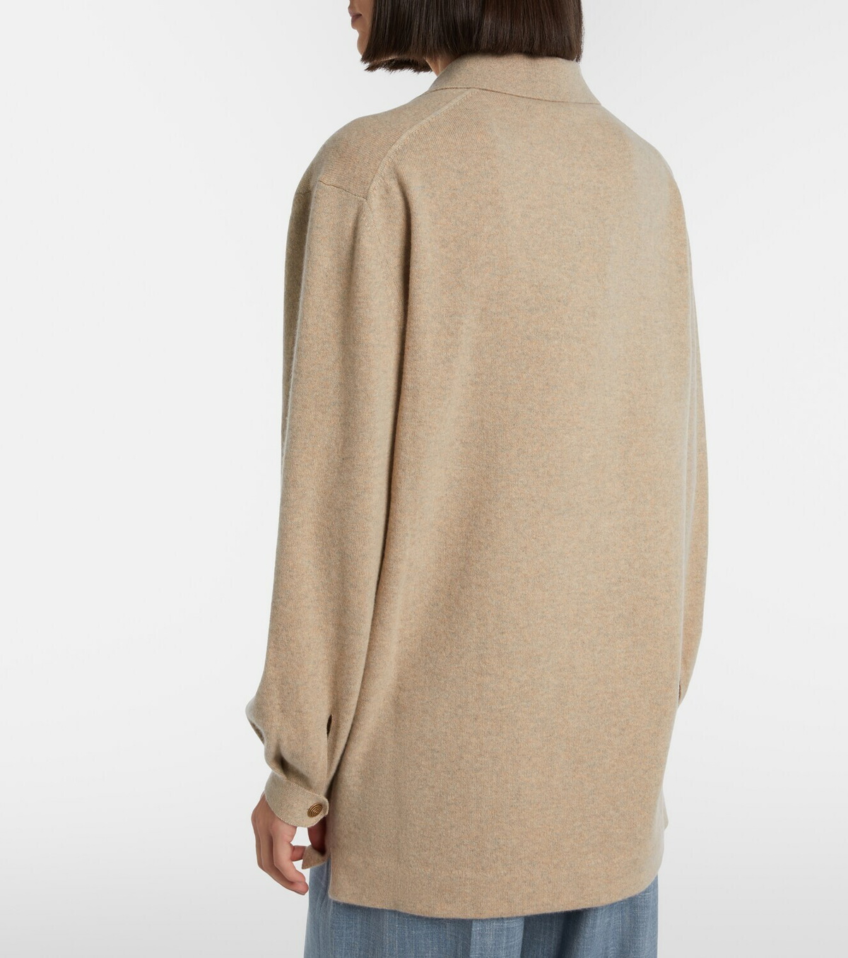 Loro Piana Classic cashmere polo sweater