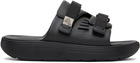 Suicoke Black URICH Sandals