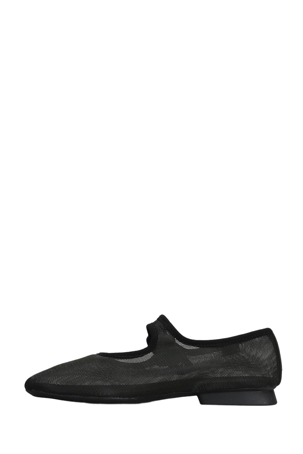 Camper Casi Myra Ballet Flats In Black Fabric