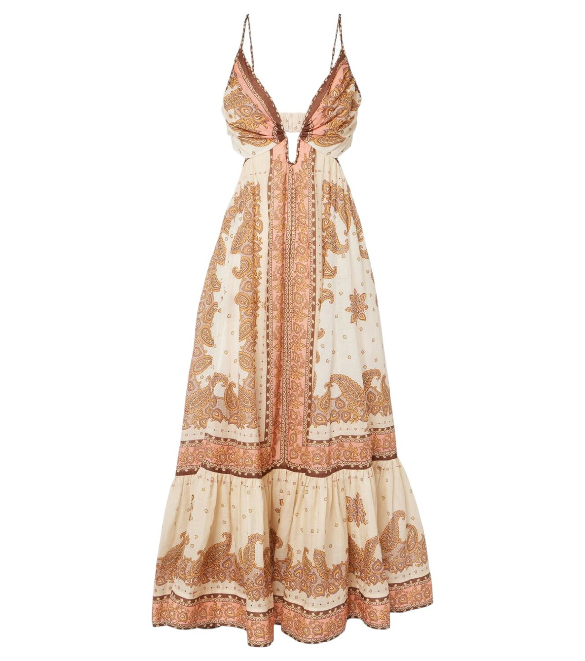 【Zimmermann】Maxine paisley ramie culottes Maxine paisley ramie culottes in multicoloured - Zimmermann