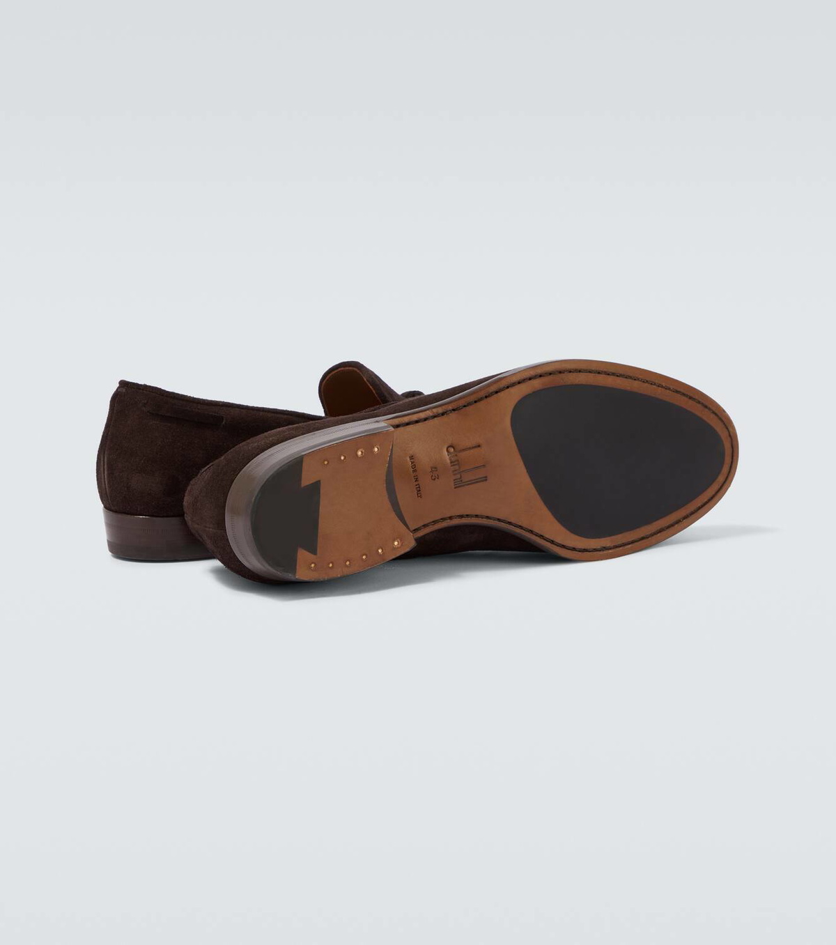 Dunhill Suede loafers