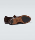 Dunhill Suede loafers
