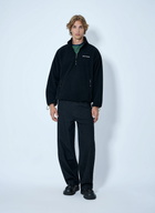 Miu Miu Half-Zip Fleece Sweatshirt