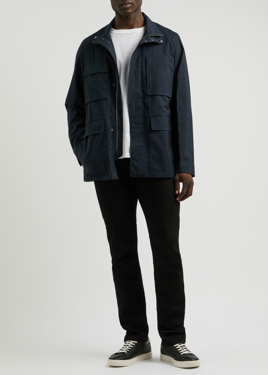 Paul Smith Wool-blend Jacket Navy Paul Smith