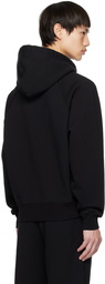 AMI Paris Black Ami de Cœur Hoodie