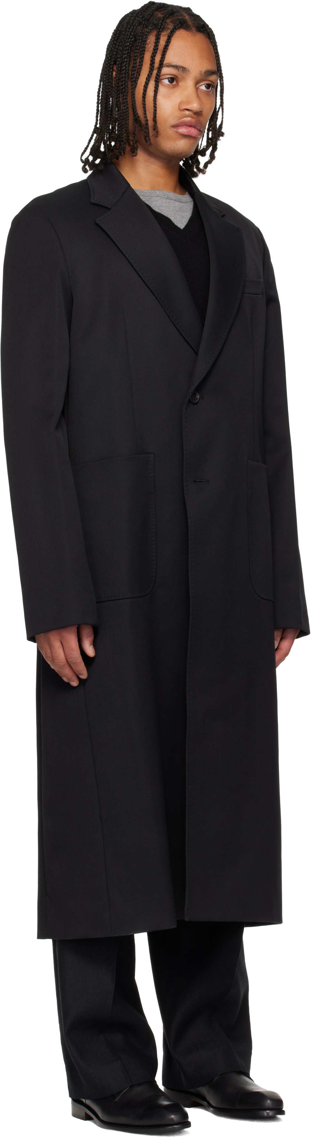 OUR LEGACY Black Robe Coat Our Legacy