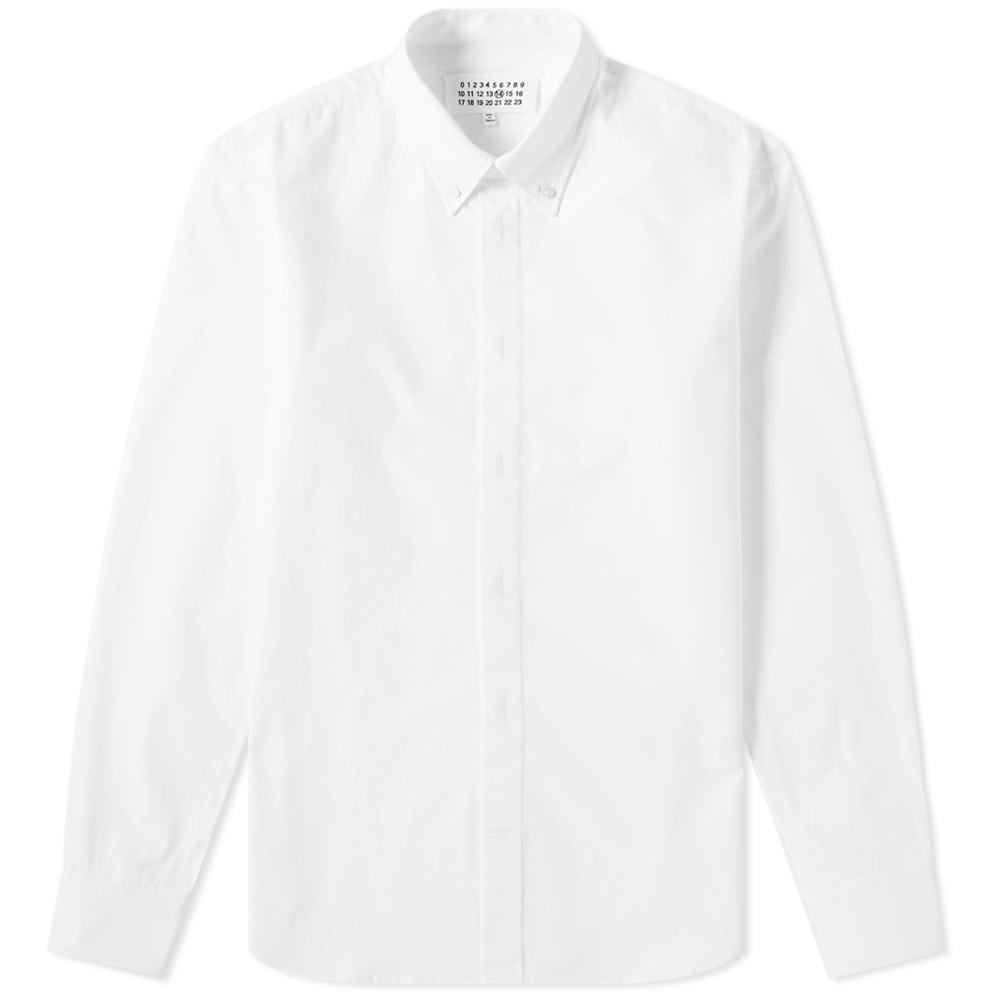 Maison Margiela 14 Button Down Oxford Shirt White Maison Margiela 