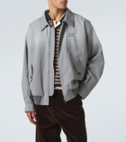 Miu Miu Cotton gabardine blouson jacket