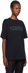 Helmut Lang Black 'Cowboy' T-Shirt