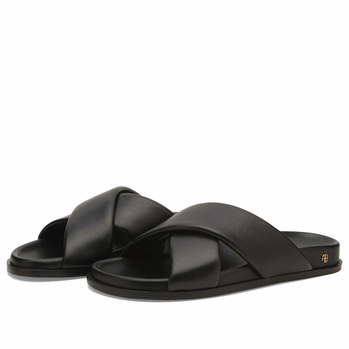 Anine Bing Women's Emi Slides in Black