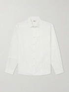 KAPITAL - Katmandu Cotton and Linen-Blend Shirt - White
