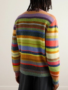 The Elder Statesman - Striped Cashmere Sweater - Multi