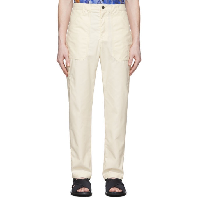 Photo: Deveaux New York Off-White Lee Trousers