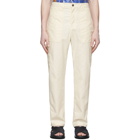 Deveaux New York Off-White Lee Trousers
