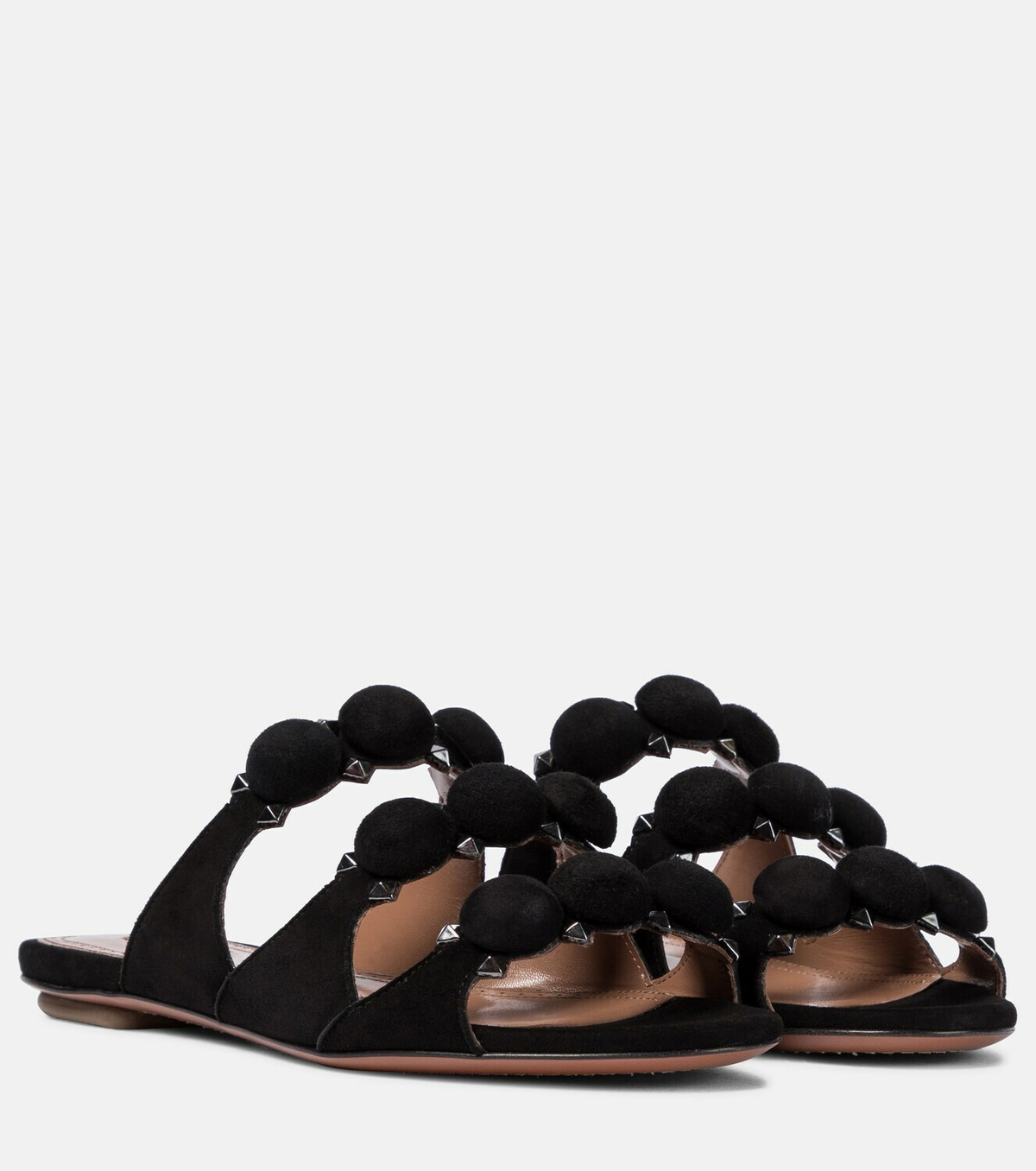 Alaïa Bombe Suede Sandals AlaÏa