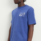 END. x Palmes Men's Scene T-Shirt in Blue