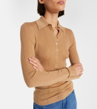 Gabriela Hearst Sophia wool polo sweater