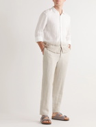 James Perse - Dip-Dyed Linen Shirt - Neutrals