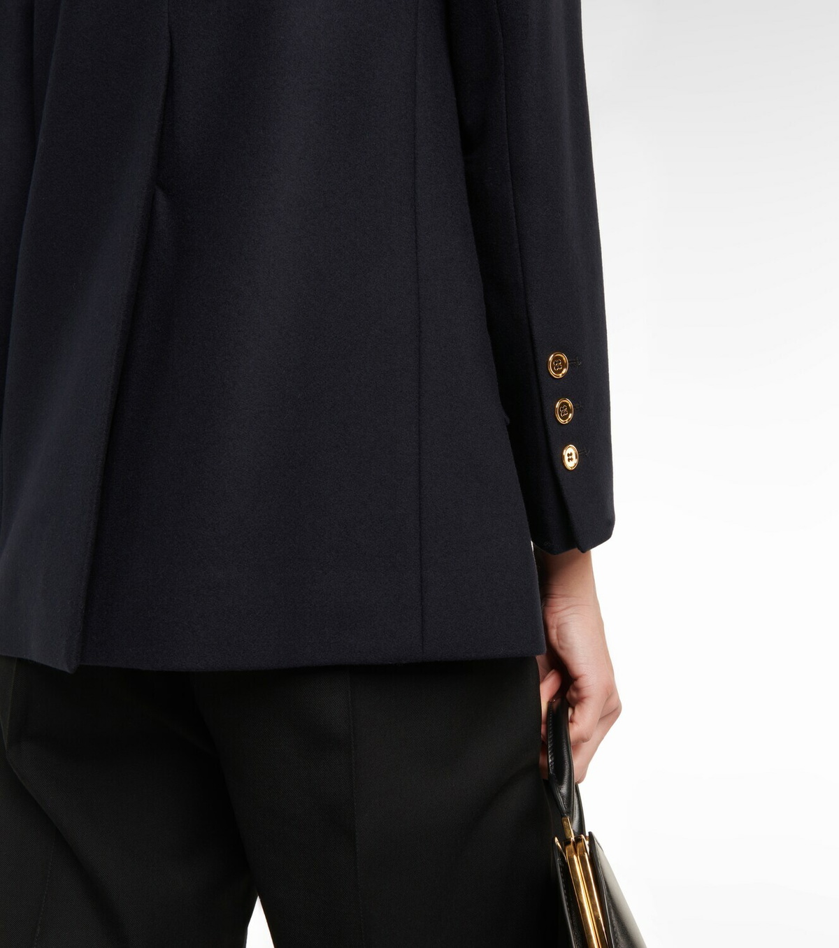 Patou Wool and cashmere flannel blazer Patou