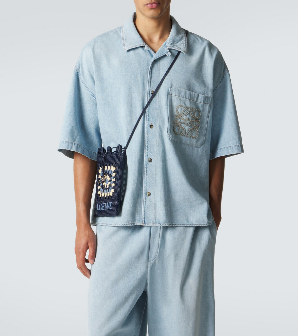 Loewe Anagram denim shirt