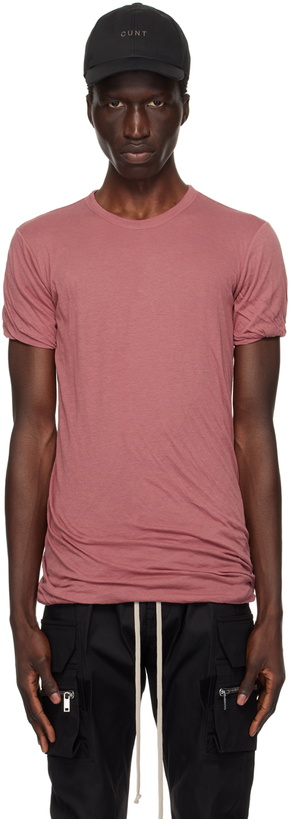 Photo: Rick Owens Pink Porterville Double T-Shirt