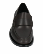 The Row Womens Loafers Dark in Brown