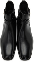 TOM FORD Black Leather Rochester Boots