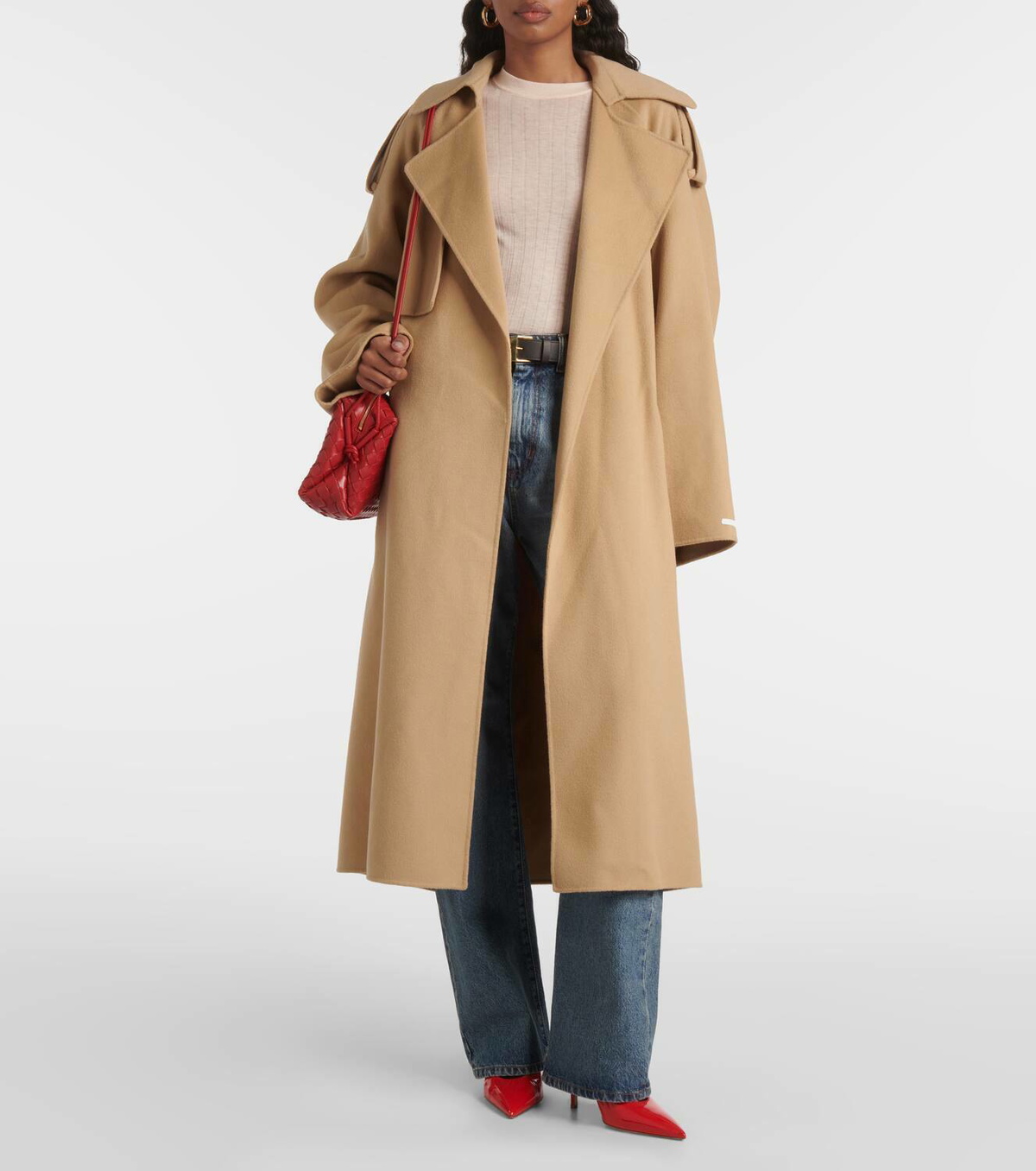 Sportmax Fiore oversized wool coat Sportmax