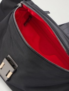 Christian Louboutin - Nox Leather-Trimmed Nylon Belt Bag